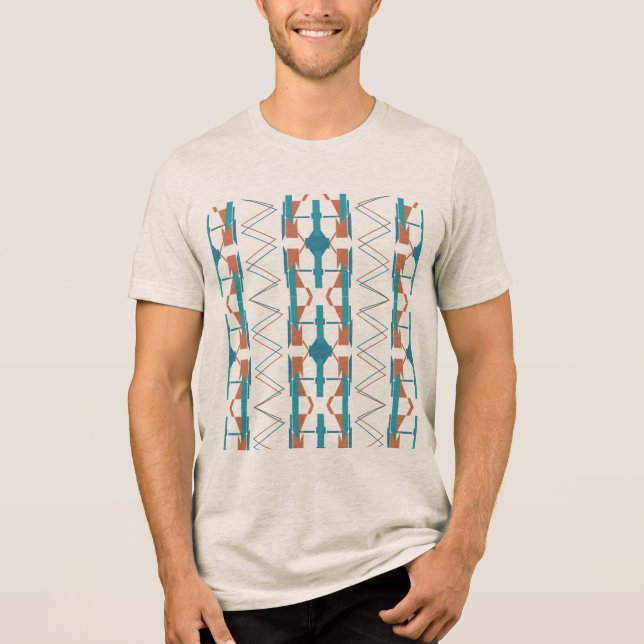 Camiseta Design das Linhas Verticais Sudoeste da Torre (Frente)