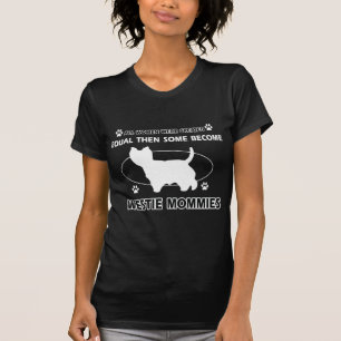 Camiseta design das mamães do westie