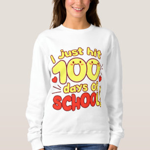 Camiseta design de 100 Dias de Estilo Kawaii Escolar