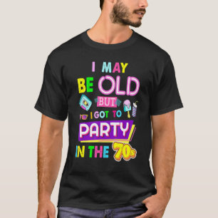 Camiseta design de 70s para Mulheres Rave Outfit & 70s Fest