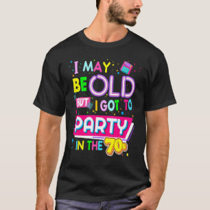 Camiseta design de 70s para Mulheres Rave Outfit & 70s Fest