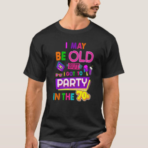 Camiseta design de 70s para Mulheres Rave Outfit & 70s Fest
