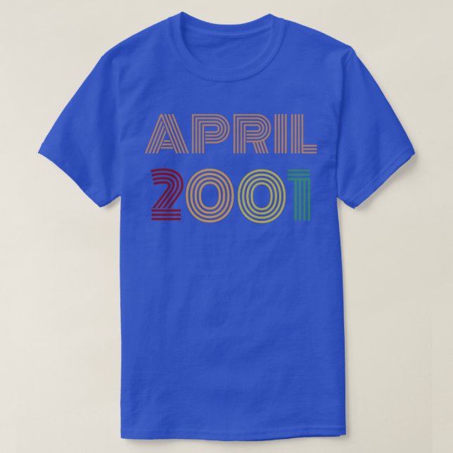 Camiseta Design de abril de 2001 (Frente do Design)