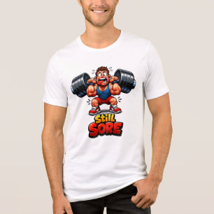 Camiseta Design de academia engraçado - Meme de treino -