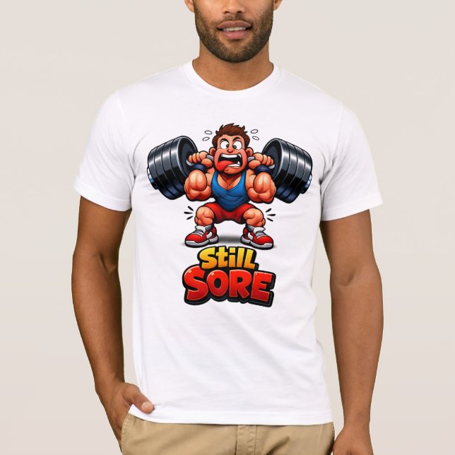 Camiseta Design de academia engraçado - Meme de treino - Be (Frente)