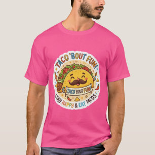 Camiseta Design de Adesivo de Taco Excêntrico – Aparato Col