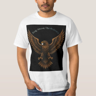 Camiseta Design de Águia Clássica na Moda de Destaque do Te