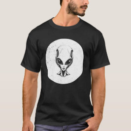 Camiseta Design de Alienígena misteriosa
