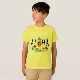 Camiseta Design de Aloha Pineapple - Kids' HanGLESS® T-Sh
