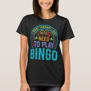 Camiseta Design de Amante de Bingo Engraçado – Presente par