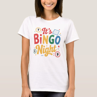 Camiseta Design de Amante de Bingo Engraçado – Presente par