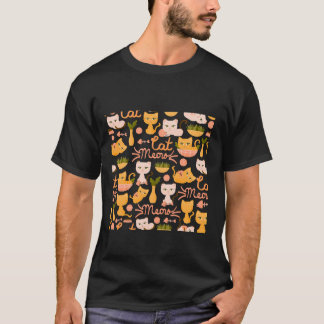 Camiseta design de amante de gatos