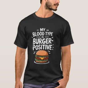 Camiseta Design de Amante de Hambúrguer para Hambúrguer de 