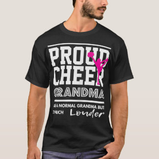 Camiseta Design de animação orgulhosa Vovó alegre