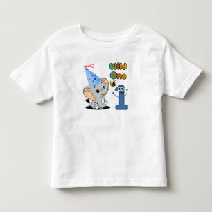 Camiseta Design de Aniversário de Elefante Bebê Selvagem
