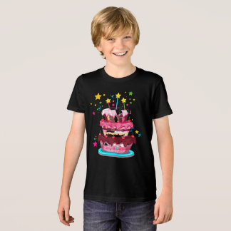 Camiseta Design de aniversário feliz