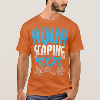 Camiseta Design de Aquascape Perfeito Eu Adoro Aquascaping