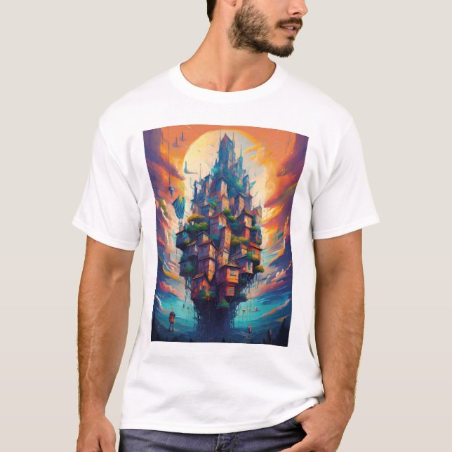 Camiseta design de arte (Frente)