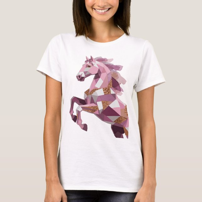 Camiseta Design de ARTE ABSTRATA Prata Fresca v2 (Frente)