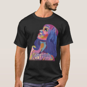 Camiseta Design de Arte Digital Colorida