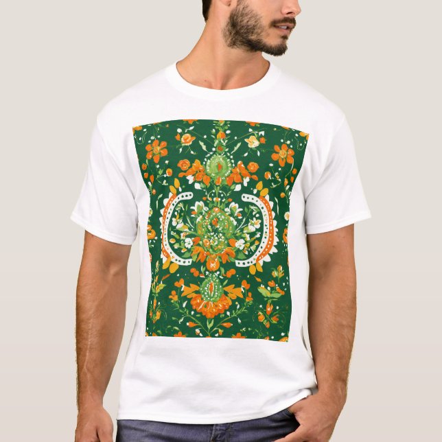 Camiseta design de arte moderna (Frente)