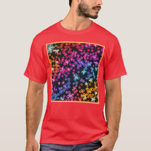 Camiseta Design de Arte Neon Colorida, Comprar Agora