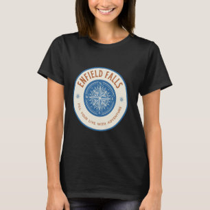 Camiseta Design de Aventura de Montanha a Caminhar e a Acam