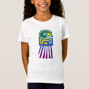 Camiseta Design de aves mexicanas antigas