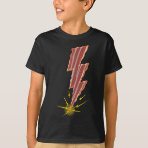 Camiseta Design de Bacon Legal Para Homens Mulheres Criança