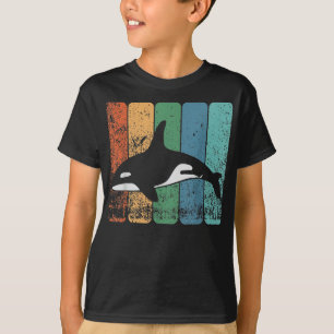 Camiseta design de baleia de orca, baleia assassina