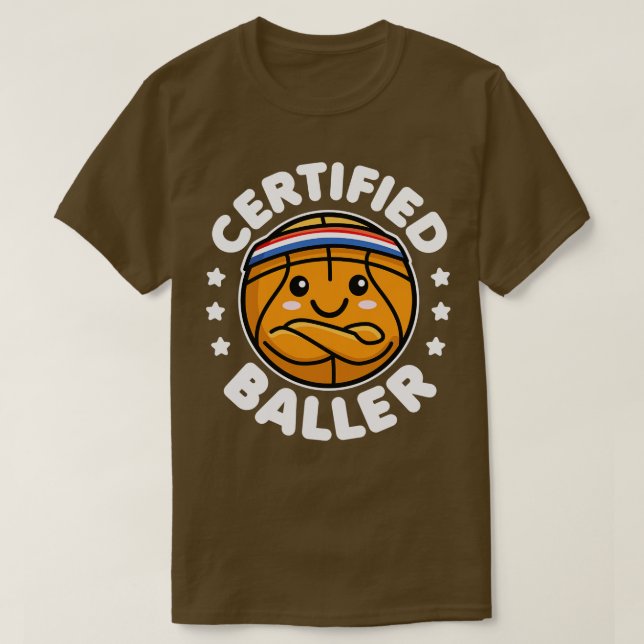 Camiseta Design de Baller Cute Kawaii (Frente do Design)