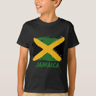Camiseta Design de bandeira da Jamaica
