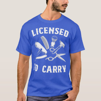 Camiseta Design De Barber Engraçado Para Estilista De Cabel