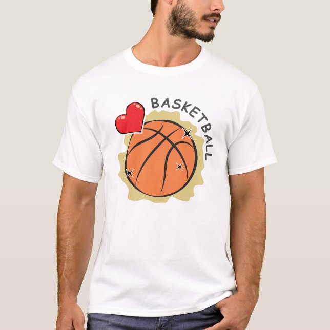 Camiseta Design de Basquete (Frente)