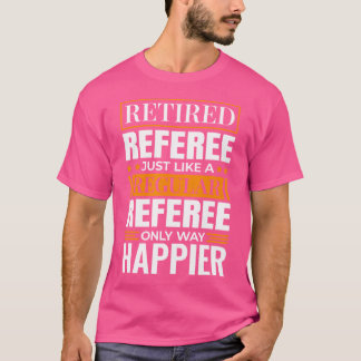 Camiseta Design De Basquete Aposentado Para A Ref De Baseba