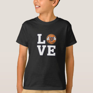 Camiseta Design De Basquete Com Emoji Legal E