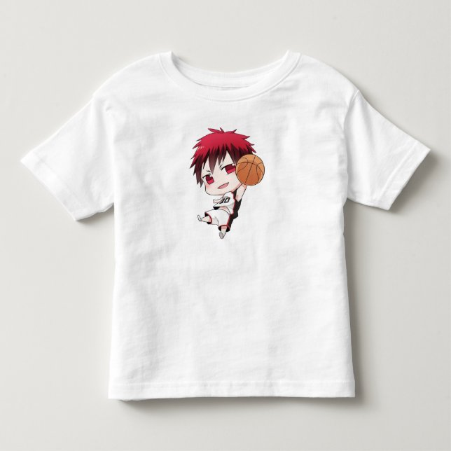 Camiseta Design de Basquete Fofo (Frente)