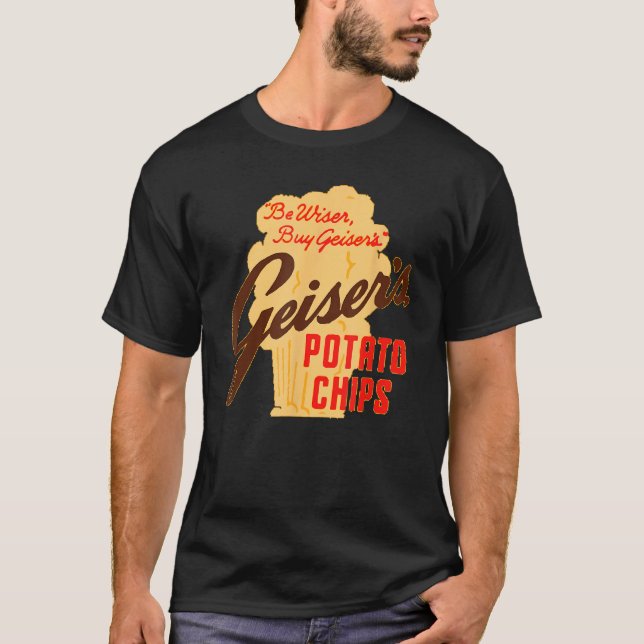 Camiseta Design de batata da Geiser (Frente)