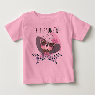 Camiseta Design de bebê rosa
