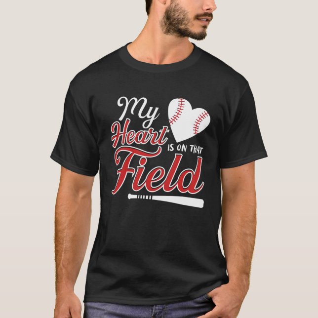 Camiseta Design de beisebol para meninos arremessadores e r (Frente)