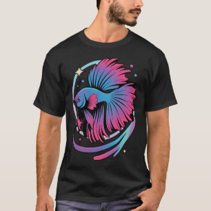 Camiseta Design de Betta Laranja