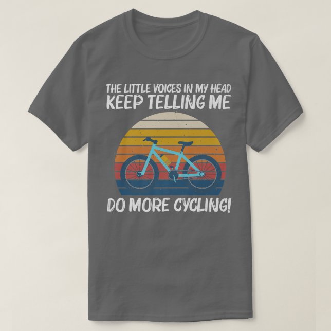 Camiseta Design de bicicleta legal para homens movendo bici (Frente do Design)