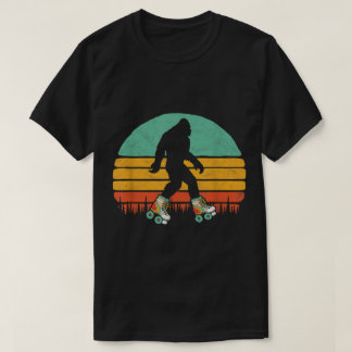 Camiseta Design de Bigfoot de Patinação sobre Rodas Retrô