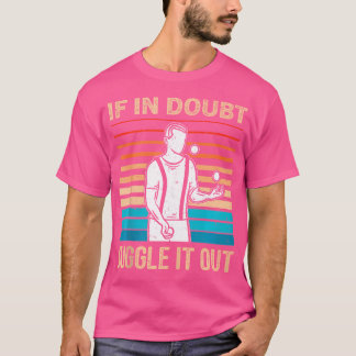 Camiseta Design de Bolas de Malabarismo Divertidas Para Mal