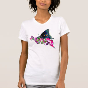 Camiseta Design de borboleta C1