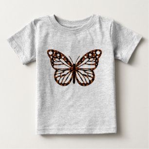Camiseta Design de borboleta Monarca - Baby Fine Jersey T-S