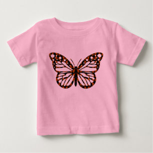 Camiseta Design de borboleta Monarca - Baby Fine Jersey T-S