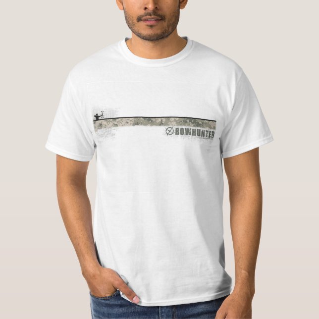 Camiseta Design de BOWHUNTER - economias grandes com este (Frente)