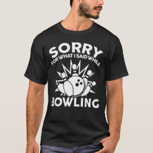 Camiseta Design de Bowlers exclusivos da Roupa da boliche