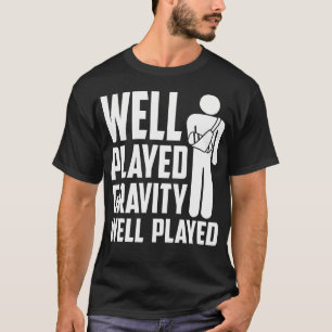 Camiseta Design De Braço Quebrado Engraçado Para Homens Mul